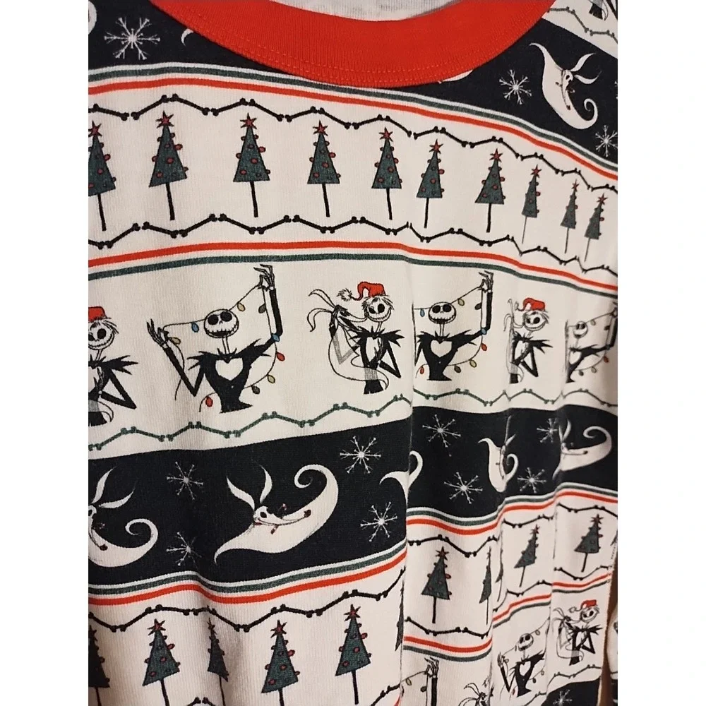 Disney Hanna Andersson Nightmare Before Christmas Organic Cotton Pajamas Med 134